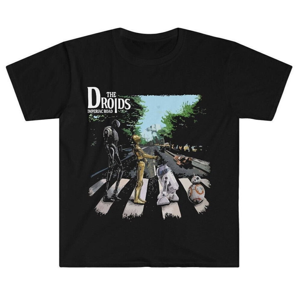 NEW The Droids Wars Crossing Abbey Road Star Unisex Adult T Shirt Kids Gift.jpg