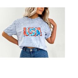 retro usa tie dye comfort color shirt, america usa shirt,retro fourth shirt,women 4th of july shirt,america patriotic sh