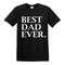 Best Dad Ever Men's Black T-Shirt Gift For Dad Birthday Fathers Day Daddy Funny.jpg