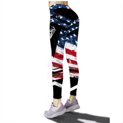 beautiful american us flag country girl deer hunting camo leggings &8211 nqsd129