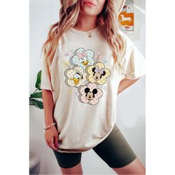 spring mouse friends shirt, mickey mouse shirt, mickey minnie donal daisy toddler shirts, disney matching tee, disneylan
