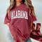 Comfort Colors Shirt, Alabama Shirt, AL Shirt, College Shirt, Football Shirt, Gift For Her, Women's Alabama Shirt, Trendy T-Shirt, Oversized - 3.jpg