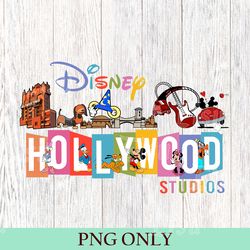 vintage disney hollywood studios png, hollywood studios digital png, hollywood studios trip png, disney family vacation