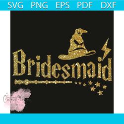 bridemaid harry potter font png, trending svg, bridemaid png, harry potter png, harry potter font, wedding png, png only