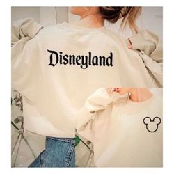Disneyland Sweatshirt, Disney Sweater, Disneyland Shirt, Disney World Sweater, Disney Crewneck, Mickey Mouse, Minnie Mou