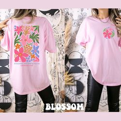 comfort colors shirt, finding my own path shirt, growing lov