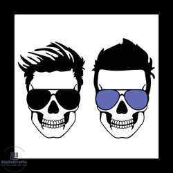 dadlife skull with glasses svg, father's day svg, dad life skeleton svg