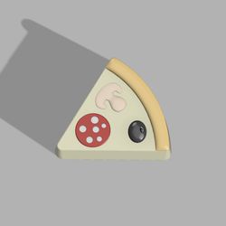 Pizza slice STL file