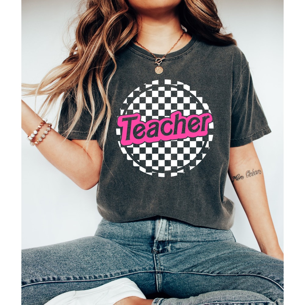 Comfort Colors Shirt, Teacher Shirt, Retro Teacher Shirt, Back To School Shirt, Teacher Gift, Cute Teacher Shirt, Elementary Teacher Shirt - 3.jpg