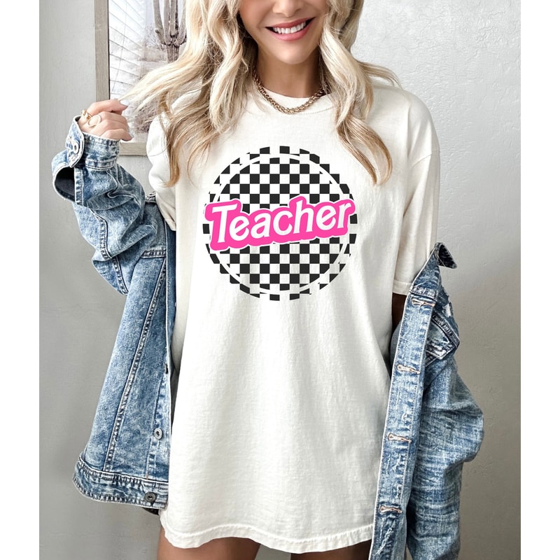 Comfort Colors Shirt, Teacher Shirt, Retro Teacher Shirt, Back To School Shirt, Teacher Gift, Cute Teacher Shirt, Elementary Teacher Shirt - 4.jpg