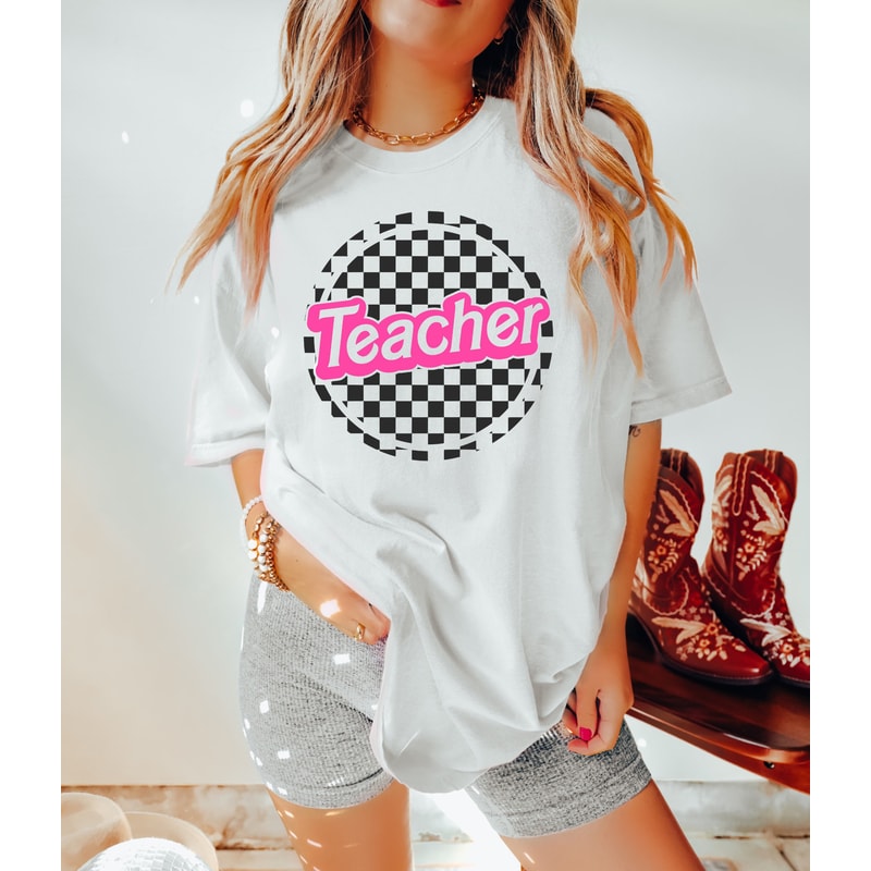 Comfort Colors Shirt, Teacher Shirt, Retro Teacher Shirt, Back To School Shirt, Teacher Gift, Cute Teacher Shirt, Elementary Teacher Shirt - 5.jpg