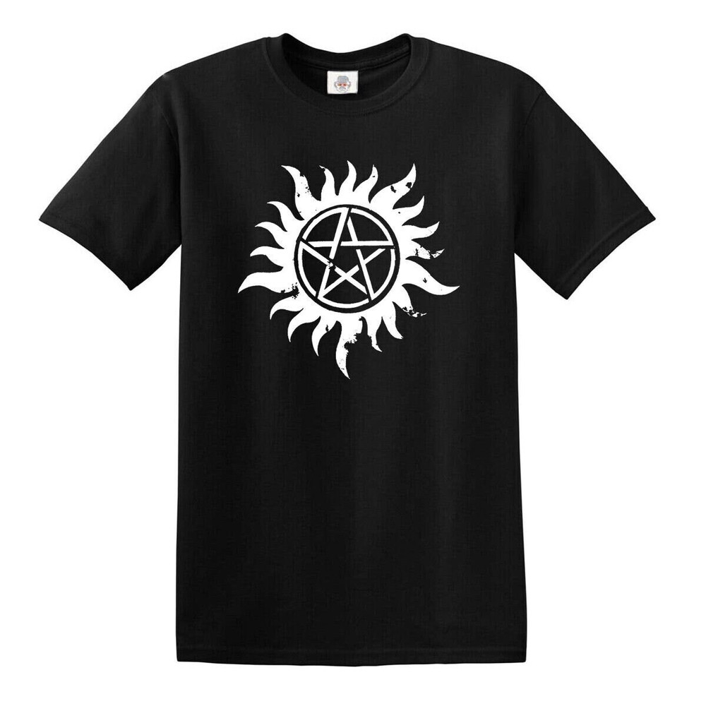 Pentagram PUNK SKULL Biker Glam Rock Band Irish Punk Stiff Rock sham T-shirt Top.jpg