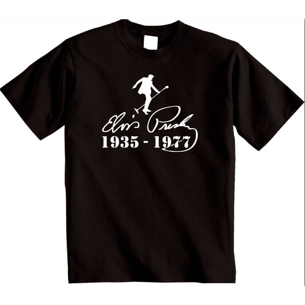 New Elvis Presley Memorial t shirt 1935 - 1977 The King Unisex T-Shirt Retro Top Tee.jpg