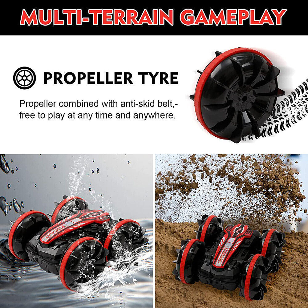 4WD Amphibious RC Car Stunt Toy 3