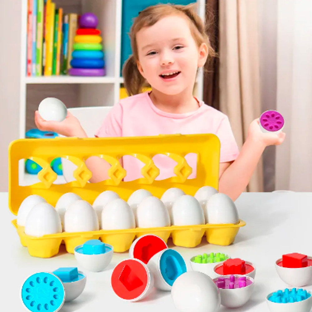 Dimple Fun Egg Matching Toy For Toddlers 1