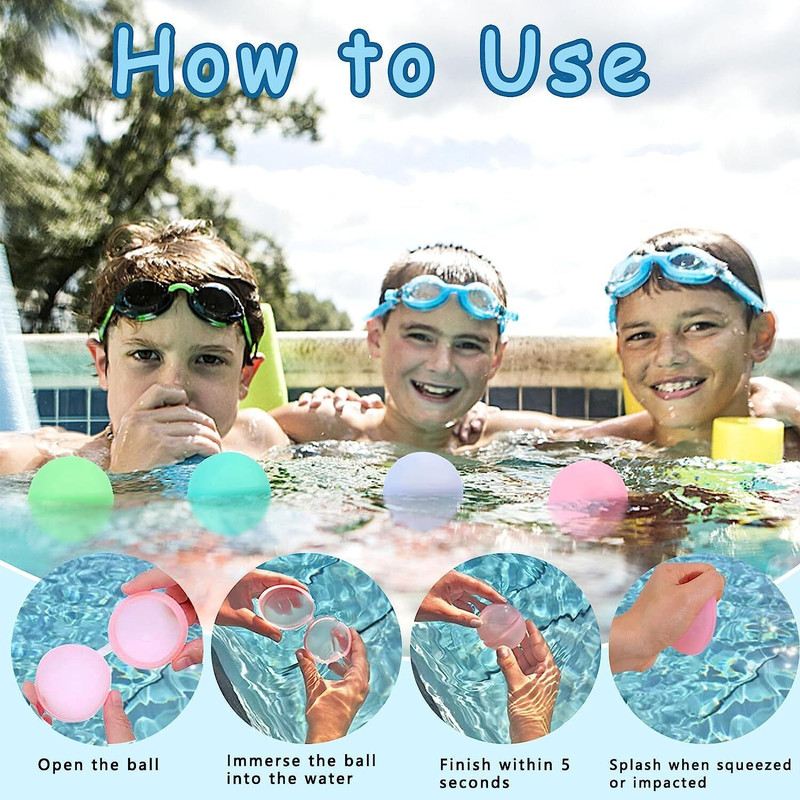 Reusable Water Balloons Kids 4