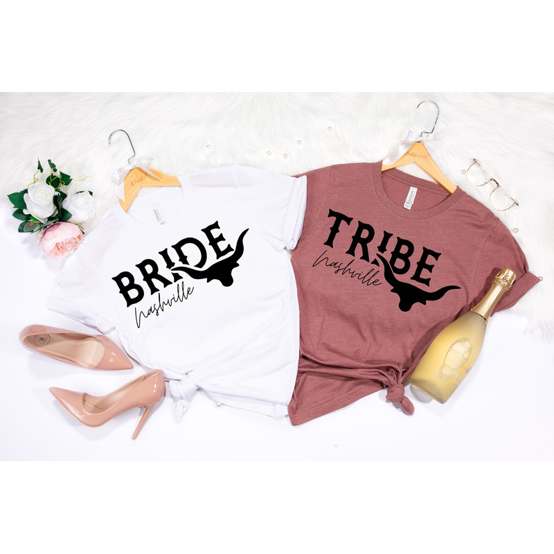 Bride Tribe Shirts, Western Bachelorette Party Favors, Nash Bash, Country Bachelorette Shirt, Team Bride Shirt, Bride Shirt, Wedding Gifts - 3.jpg