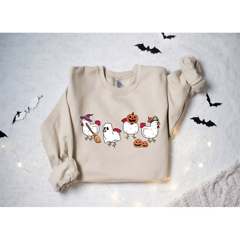 Chicken Sweatshirt, Mothers Day Chicken Sweatshirt, Animal Sweatshirt, Funny Farmer Farm Shirt, Women Chicken Sweatshirt, Chicken Shirt - 1.jpg