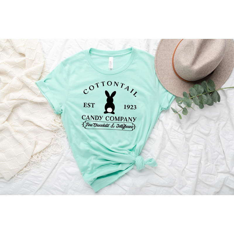 Cottontail Candy Company Easter Shirt, Easter Matching Shirt, Easter Shirt For Woman, Easter Family Shirt, Easter Candy Shirt, Bunny Shirt - 2.jpg