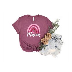 mama valentines shirt,mini valentines shirt,mama's girl valentines shirt,rainbow mama shirt, rainbow mini shirt,mama min