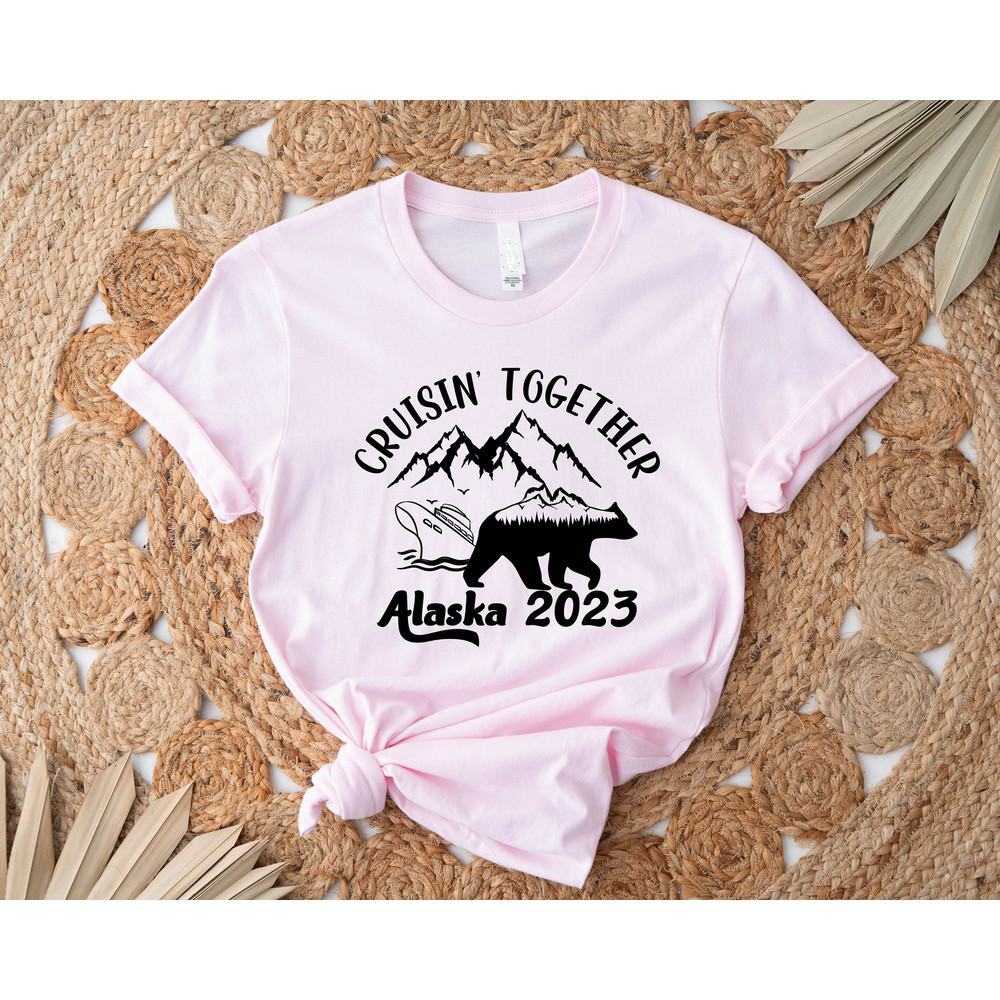 Cruisin' Together 2023 Family Matching Shirt, Alaska Travel Shirt, Holiday 2023 Shirt, Cruise Vacation Shirt, Alaska Shirt, Cruise Shirt - 4.jpg