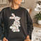 Floral Bunny Shirt, Easter Shirts, , Happy Easter Shirt, Happy Easter Bunnies Shirt, Bunny Shirt, Rabbit Silhouette, Easter Matching Tee, - 3.jpg