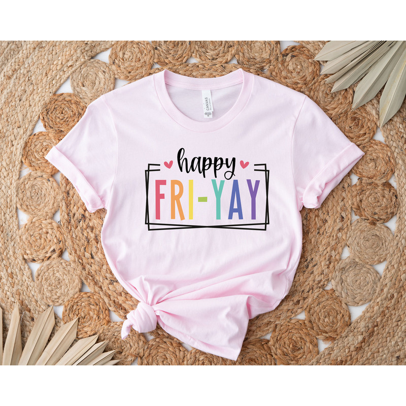 Fri-Yay Shirt, Teacher Tee, Friday Weekend Shirt, Funny Teacher Saying Shirt, Gift for Teacher, Friyay Teacher TShirt, Teacher team Tee - 3.jpg