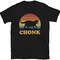 Fat Cat Chonk cat Retro Vintage Sunset T-Shirt.jpg