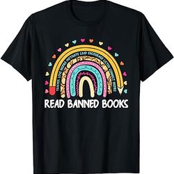 i read banned books tshirt reading bookworm t-shirt