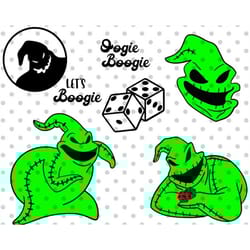 boogie man svg bundle