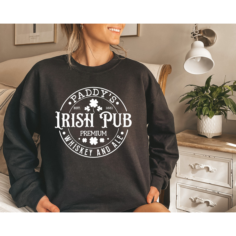 Irish Sweatshirt, Irish Crewneck, Saint Patricks Day Shirt, Womens St Patricks Day Shirt, St Patricks Day Sweatshirt, St Patricks Day Shirt - 3.jpg
