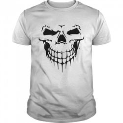 skulls skeleton goth halloween shirt