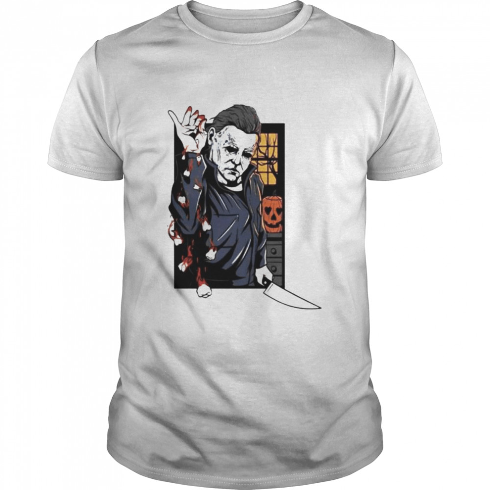 Halloween Michael Myers salt teeth shirt.jpg