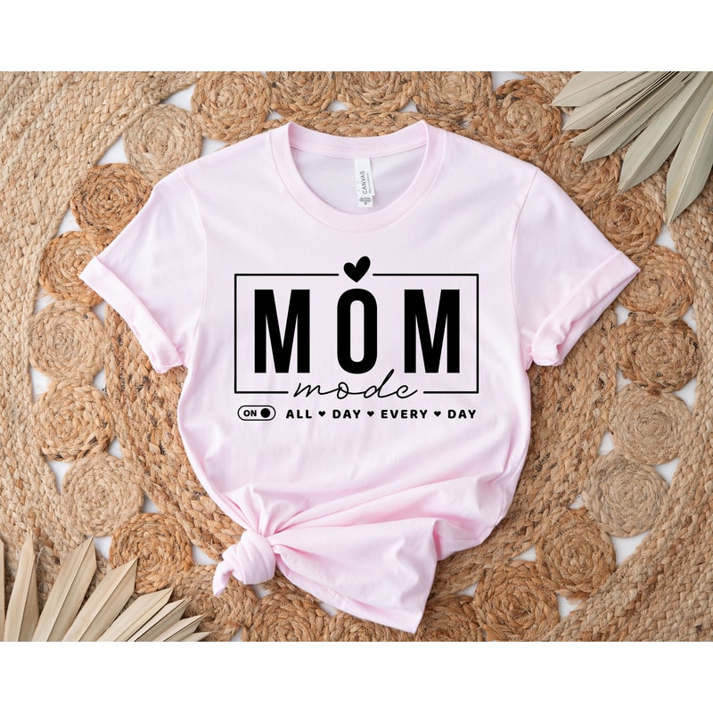 Mom Mode All Day Every Day Sweatshirt, Gift For Mama, Present For Mother, Mode All Day Hoodie, Mothers Day Sweatshirt, Cool Mom Life Sweater - 4.jpg
