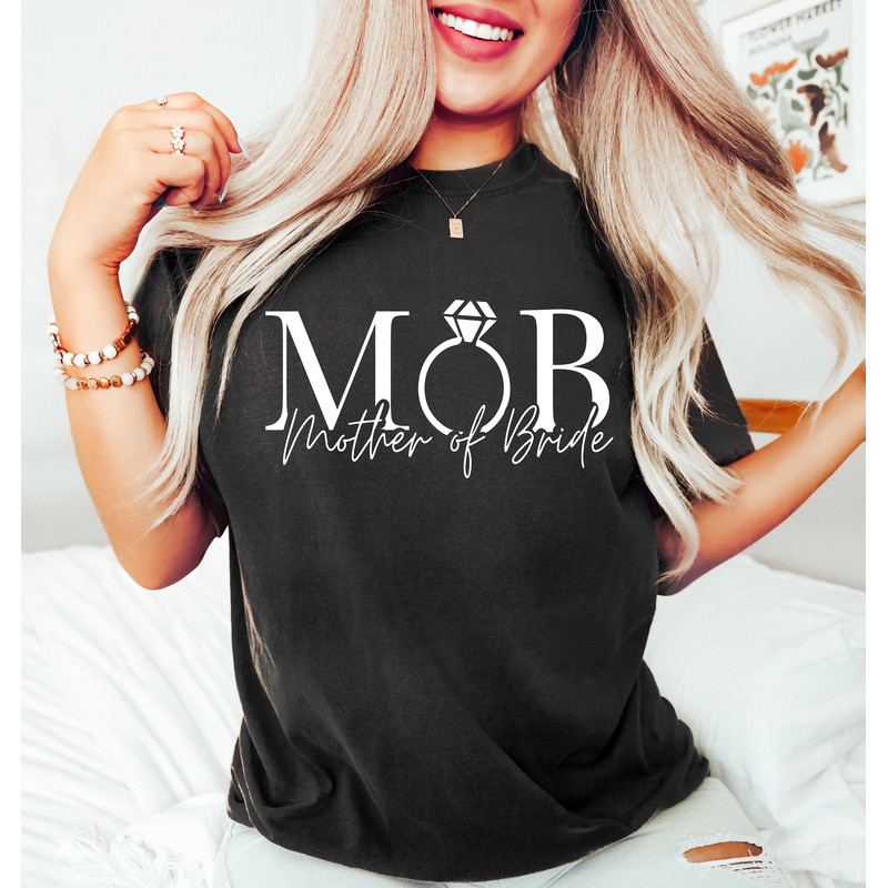 Mother of the Bride T-Shirt, Mother of the Groom T-Shirt, Matching Mom Shirts, Mom Wedding Shirts, Mother of the Bride and Groom Shirts - 3.jpg
