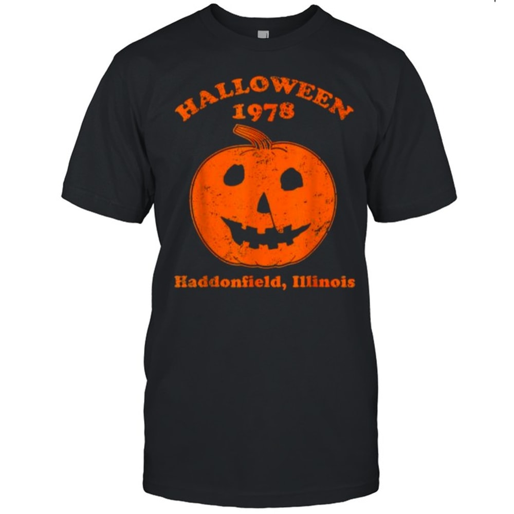 Halloween 1978 pumpkin haddonfield T-Shirt.jpg