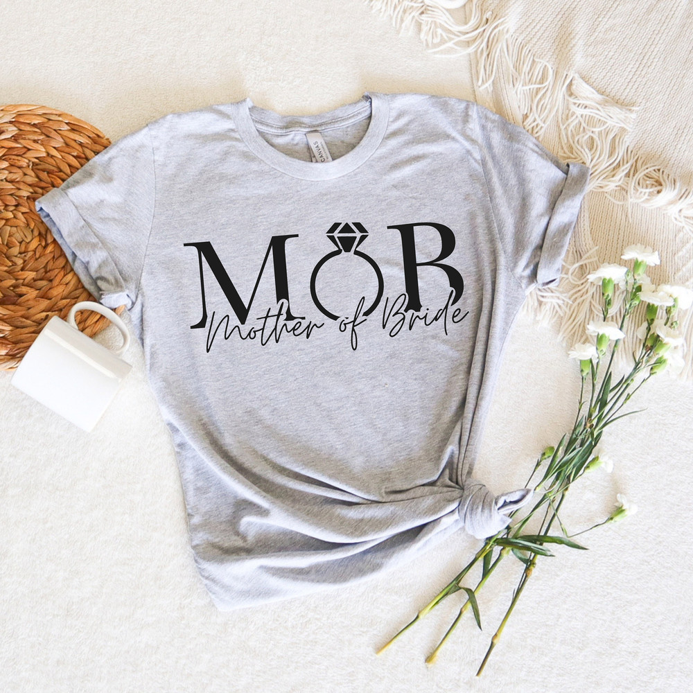 Mother of the Bride T-Shirt, Mother of the Groom T-Shirt, Matching Mom Shirts, Mom Wedding Shirts, Mother of the Bride and Groom Shirts - 4.jpg