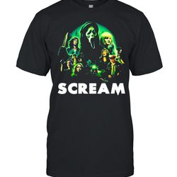 scream movie lets watch scary movies shirt