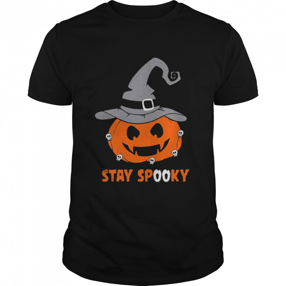 The Pumpkin Witch Stay Spooky Halloween Shirt.jpg
