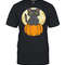 Black Cat On Pumpkin Full Moon Halloween Pet  Shirt.jpg