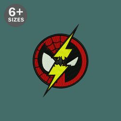 deadpool flash spiderman dc marvel art