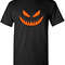 Mean Pumpkin Emoticon Graphic Costume Funny Halloween T-Shirt.jpg