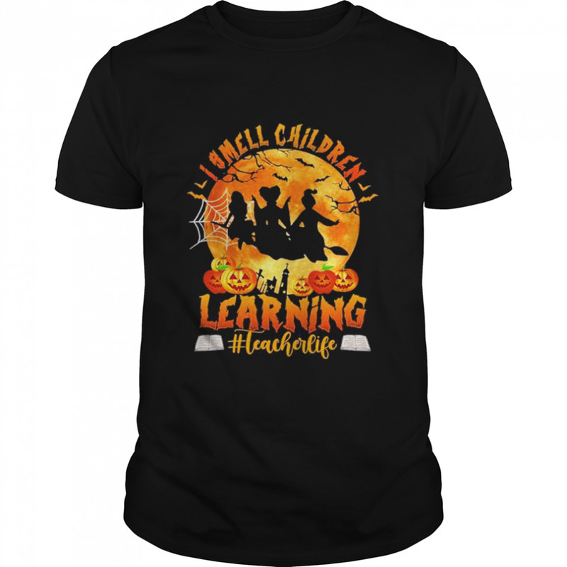i smell children learning leacherlife halloween shirt.jpg