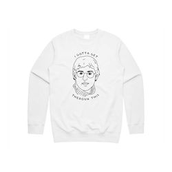 i gotta get theroux this jumper sweater sweatshirt top louis tv documentary icon