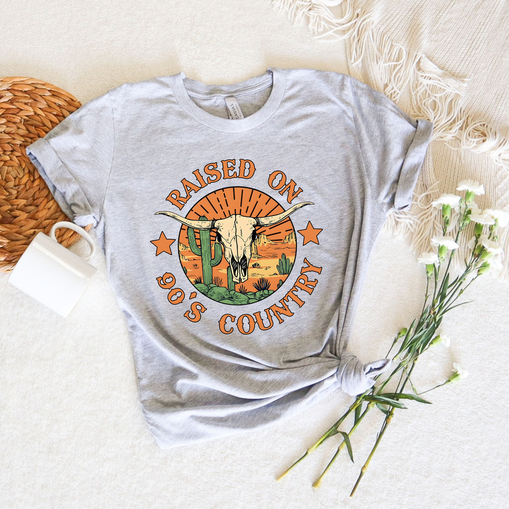 Raised on 90s Country Shirt, Vintage 90s Country Tee, Country Concert Tee, Distressed,Western TShirt,Country Music Lover Shirt,Concert Shirt - 2.jpg