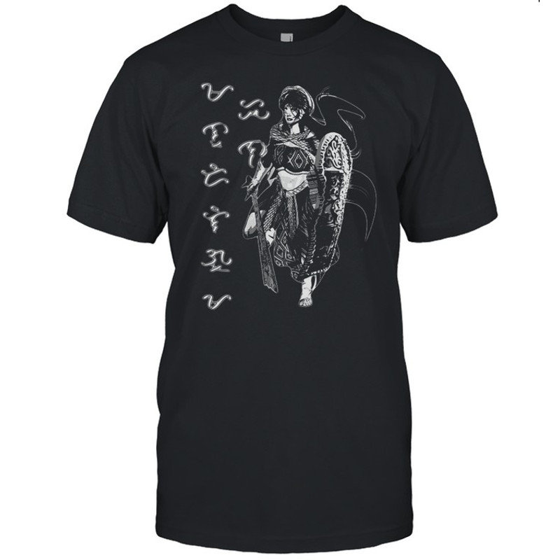 Nostalgink Warrior Mother Filipino Baybayin Script T-shirt.jpg