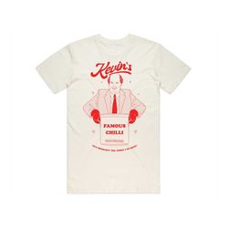kevin's famous chilli t-shirt tee top funny the us office malone family recipe