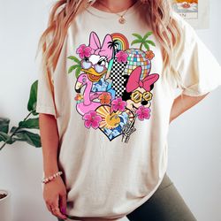retro minnie and daisy shirt, minnie and daisy summer