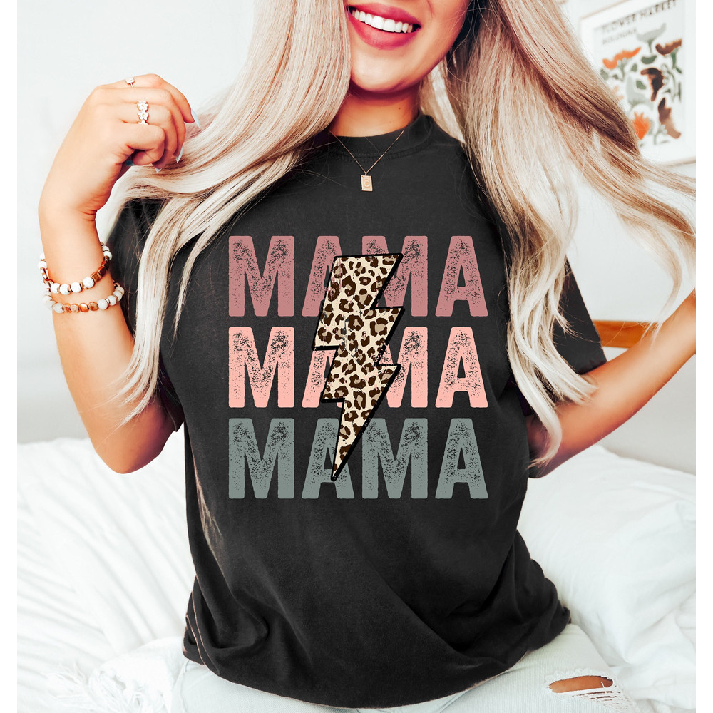 Retro Vintage Mama Shirt, Leopard Mama Shirt, Mom Life Shirt,Girl Mama Shirt, Motherhood Shirt, Cute Mom Shirt,Mothers Day Gift,Mama T-shirt - 1.jpg