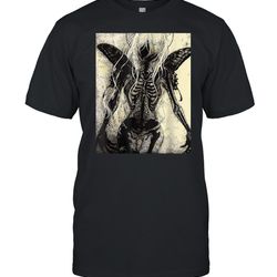 dark art grunge goth occult gothic aesthetic girl horror t-shirt